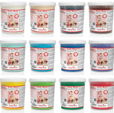 Pasta di Zucchero Saracino Model Colorata 1kg