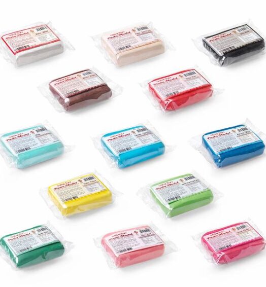 Pasta di Zucchero Saracino Model Colorata 250gr