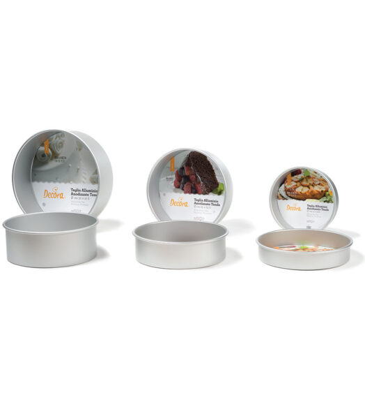Decora Teglie professionali tonde